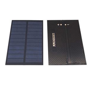 Panneau Solaire, маленькая Солнечная Тепловая панель, 1,2 Вт, поликристаллическая солнечная батарея, энергия 55 Вольт 120x80, поликристаллическая солнечная панель, Черная - Product Image 3