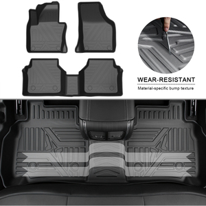 Tappetini Auto Muchkey per <span class=keywords><strong>Volkswagen</strong></span> <span class=keywords><strong>Tiguan</strong></span> 2010 2011 2012 2013 2014 2015 <span class=keywords><strong>2016</strong></span> 2017 2018 in TPE Accessori per Auto - Product Image 5