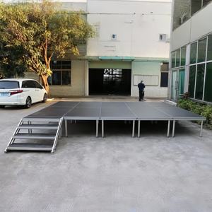 Plataforma <span class=keywords><strong>de</strong></span> escenario móvil portátil <span class=keywords><strong>de</strong></span> aluminio contrachapado antideslizante <span class=keywords><strong>de</strong></span> 4x8 <span class=keywords><strong>para</strong></span> eventos al aire libre concierto - Product Image 4