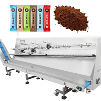 Machine de tri automatique de sachets OEM pour les sachets de café 3 en 1, 600 sachets par minute, commande servo, conception CE