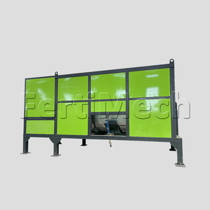 Fourniture de volaille de cheval et de fumier de bétail Machine de fermentation d'engrais organique - Product Image 4