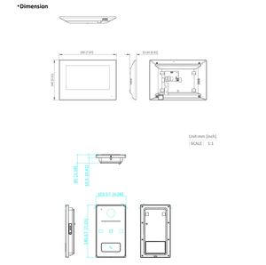 Hikvision Original Multi-idioma Comunicación de Audio bidireccional Conveniente Hik-Connect <span class=keywords><strong>APP</strong></span> POE IP Video Intercom Kit - Product Image 3