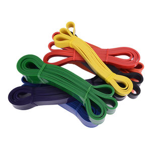 促销定制标志健身拉带拉起辅助带拉伸阻力带锻炼橡皮筋 - Product Image 1