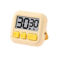 Minuterie visuelle LCD portable Minuterie de conception magnétique Minuterie de cuisine numérique intelligente Utilisation quotidienne pour cuisiner et apprendre