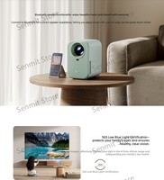 Proyector Inteligente Xiaomi Redmi Lite Full HD 1080P, 150 CVIA Lúmenes, 1+16 GB, Contraste 1000:1, Enfoque Automático, Mini Proyector para el Hogar