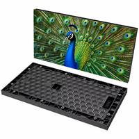Panneau LED intérieur à pas fin P1.86, haute fréquence de rafraîchissement 4200Hz, luminosité 450 CD, angle de vision 160°, boîtier fin, pour studio et salle de contrôle