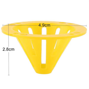 Puerta de entrada/escape para colmena en forma de cono, reutilizable, de plástico, con diseño de panal, para apicultura profesional. - Product Image 2