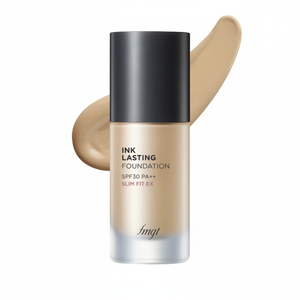 THEFACESHOP FMGT base de tinta duradera Slim Fit N203 Mineral polvo prensado protector solar mate crema hidratante cuidado de la piel facial - Product Image 2
