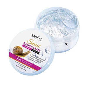 SADOER 300g 10.5OZ <span class=keywords><strong>Gel</strong></span> de collagène à la <span class=keywords><strong>bave</strong></span> <span class=keywords><strong>d</strong></span>'<span class=keywords><strong>escargot</strong></span> Apaisant Confort Hydratant Nourrissant pour les soins quotidiens de la peau du visage - Product Image 1