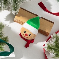 Nouveaux jouets de chat de Noël série de Noël poupées jouets d'herbe à chat résistant aux morsures et aux jeux