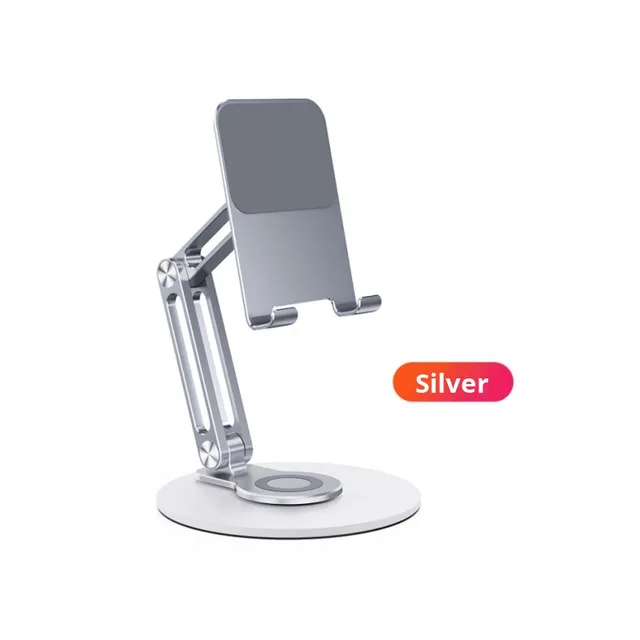 OEM L06mini 360 Rotating Foldable Metal Stand Desktop Compatible iPad and Phone Holder Multifunctional Tablet PC Stand