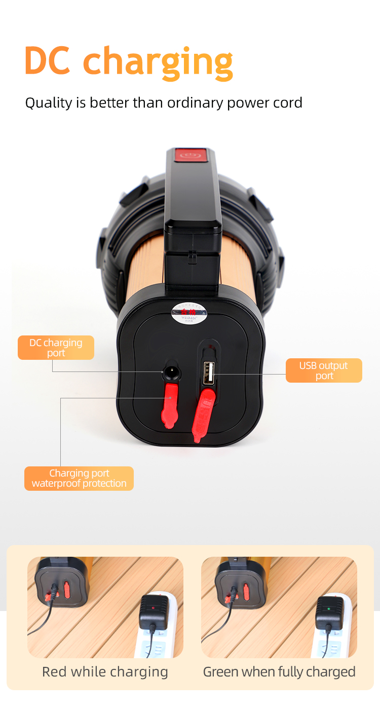Lampes de poche LED rechargeables et portables