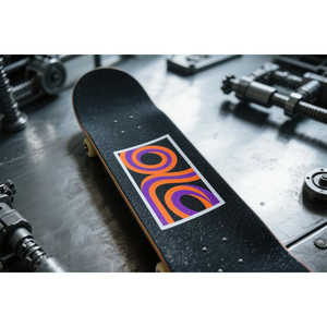 Bande adhésive imperméable pour skateboard 80 #   Papier Washi Grit avec adhésif activé par l'eau, antidérapant, pour le masquage des planches de longboard et de skateboard - Product Image 6