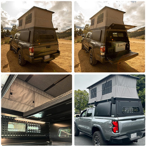Unità da Campeggio Verticale Termoisolata per Pickup, con Telaio <span class=keywords><strong>in</strong></span> Alluminio Antiruggine, per Spedizioni Outdoor e Campeggio Remoto - Product Image 5