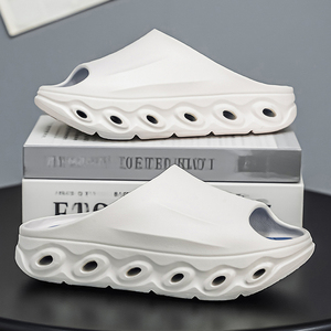 <span class=keywords><strong>Chanclas</strong></span> <span class=keywords><strong>de</strong></span> Verano para Hombre con Alta Estabilidad y Soporte Reforzado, Zuecos <span class=keywords><strong>de</strong></span> <span class=keywords><strong>Madera</strong></span> con Suela Blanda y Sandalias Deslizantes - Product Image 1