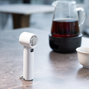 2026 New Ice Cooling Wearable Fan with <b>Hook</b> Adjustable Speed LED Digital Display Brushless Motor for Outdoor & Car Use - Product Image 6