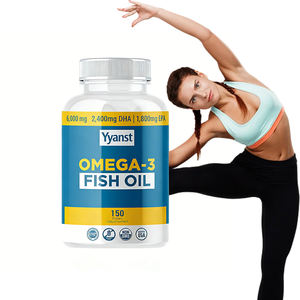 Cápsulas blandas de Omega-3 y aceite de pescado con EPA y DHA de marca privada de alta calidad que MEJORAN LA FUNCIÓN CEREBRAL y APOYAN LA FUNCIÓN MENTAL - Product Image 1