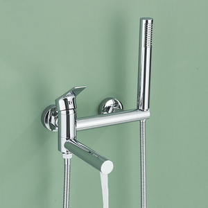 Смеситель для ванной латунный настенный - Product Image 3