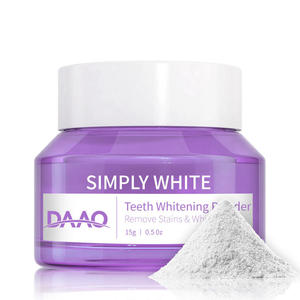 Poudre blanchissante professionnelle pour dents sensibles, respectueuse de l'émail, usage domestique, avec logo personnalisé, matériau sûr PAP+ - Product Image 1