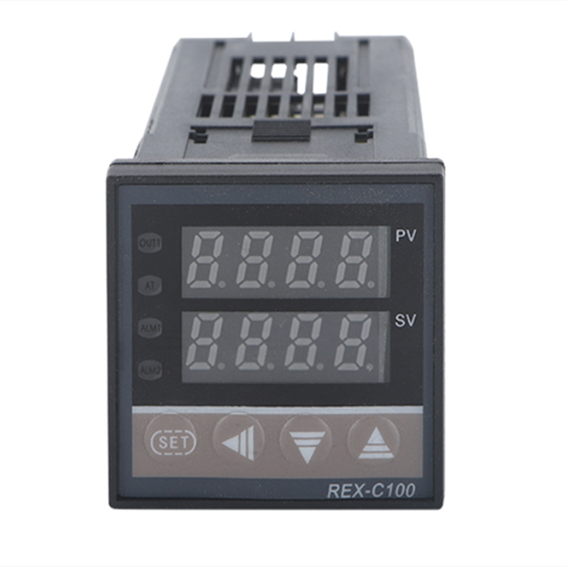 Universal REX-C100 Thermostat Relay Output K Type 48*48 0 to 400degree Dual Digital PID Intelligent Temperature Controller