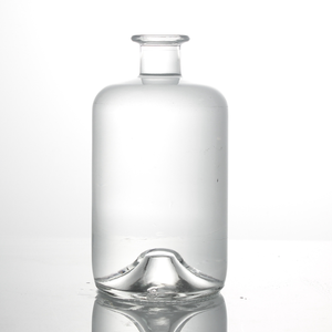 Shanghai Linlang-botella de cristal transparente con diseño personalizado, botella redonda de Whisky - Product Image 4