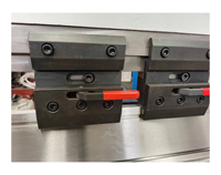 Presse plieuse CNC WC67Y-100/2500 pour métal et aluminium, avec dispositif de serrage rapide pour arbre de torsion, moteur à roulement manuel