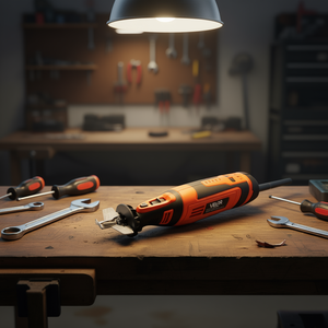 Affûteur de chaîne de tronçonneuse sans fil Vevor 5000-30000 tr/min, affûteur électrique portatif rechargeable avec 4 têtes et guide d'angle - Product Image 2