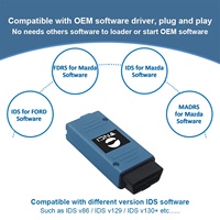 VNCI VCM3 12V Tarayıcı, /Mazda 1996-2023 için CAN FD DoIP Teşhis Programlamasını ve IDS FDRS/MADRS Yazılımını Destekler