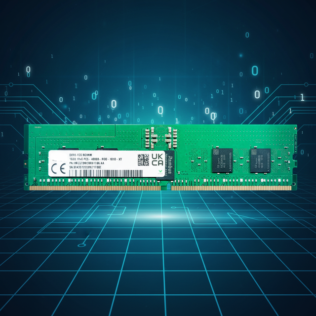 New and Original SK Hynix Server RAM HMCG78AEBRA DDR5 4800Mhz ECC RDIMM Memory 16GB 1Rx8 PC5-4800B-RD0-1010-XT HMCG78AEBRA107N