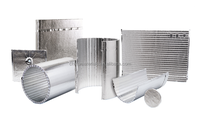 La barrière rayonnante en aluminium réfléchissante faite sur commande VIP lambrisse le vide de 50mm isolé avec l'épaisseur du style 10mm de conception moderne de silice