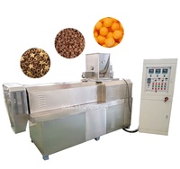 Machine industrielle durable pour la fabrication de snacks soufflés en forme d'animaux, ligne de production de snacks en forme d'étoile, de cœur et de fleur, système d'extrusion
