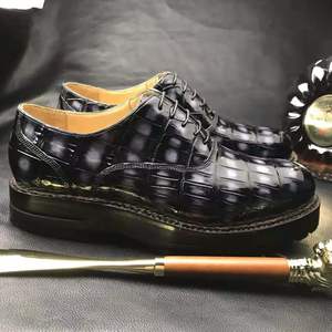 Nuovi Stili 2026 Zapatos Para Hombre, Scarpe da Uomo in Pelle di Coccodrillo, Scarpe Eleganti da Ufficio in Pelle di Alligatore, Calzature Maschili alla Moda - Product Image 6
