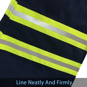 ZUJA 65%polyester 35%cotton Safety <strong>Work</strong> <strong>Trousers</strong> Multi Pockets <strong>Work</strong> Safety Pants Men Reflective Hi <strong>Vis</strong> Workwear <strong>Trousers</strong> - Product Image 4