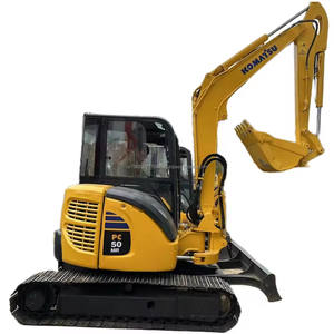 Excavadora Komatsu PC50 Usada con Cabina, en Buen Estado, Peso Operativo de 5 Toneladas, Componentes Principales: Motor, en Venta - Product Image 1