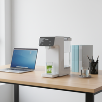 Distributeur d'eau électrique GWB, refroidisseur d'eau chaude et froide, portable, écologique, en plastique, pour la maison, l'hôtel, le bureau, purificateur, verrouillage de sécurité intelligent