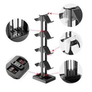Base <span class=keywords><strong>de</strong></span> Carga Universal para Controles <span class=keywords><strong>de</strong></span> Nintendo Switch 2/<span class=keywords><strong>PS5</strong></span>/<span class=keywords><strong>PS4</strong></span>/Switch, Soporte <span class=keywords><strong>de</strong></span> Escritorio para Almacenamiento y Exhibición - Product Image 4