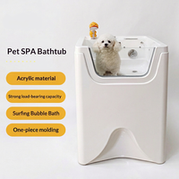 Fabricant direct de baignoires pour animaux de compagnie de petite taille avec fonction de massage pour les animaleries et les cliniques vétérinaires