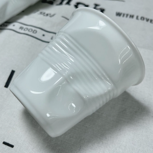 En céramique déformation empilable tasse - Product Image 4