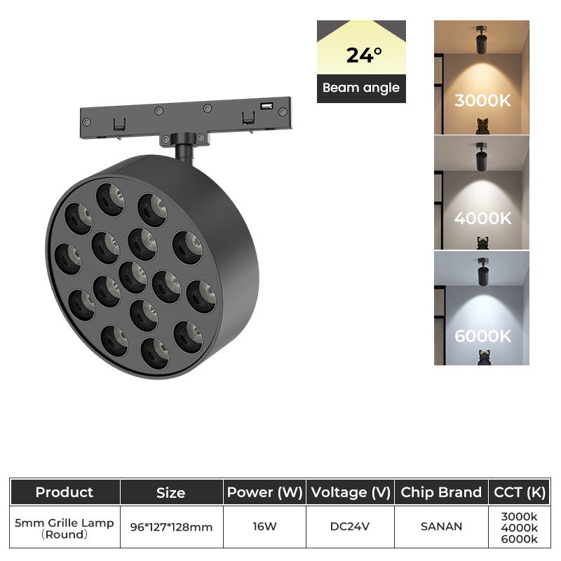5mm Grille Lamp