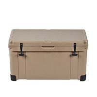 Bonne humeur 75L grande taille chasse camping glace maintien rotomoulé dur glacière avec poignée disponible