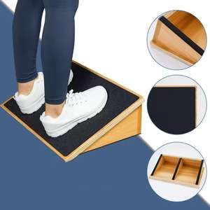 Waden-Stretch-Board für Gewichtheben und Fitness, Squat-Training, Holz-Stepper mit Neigung, Rutschfeste Oberfläche für Knie und Zehen - Product Image 3