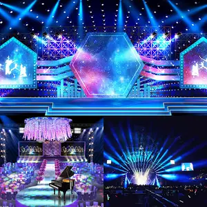 Factory Direct Sale Stage Lighting Equipment 7*40w With RGB Color Disco Lights KTV Bar Stage DMX Voice Control Party Lights