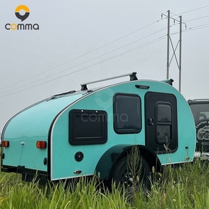 Kit Fai-da-Te per Roulotte a Goccia, Mini Casa Mobile Pronta per la Spedizione, Rimorchio da Campeggio Standard Senza <span class=keywords><strong>Tenda</strong></span> - Product Image 4
