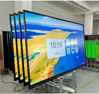 Écran tactile interactif 65 75 86 110 pouces Moniteur LCD à écran plat 4K Tableaux interactifs numériques intelligents pour l'enseignement scolaire