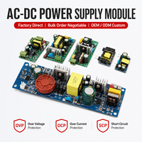 Module d'alimentation à découpage AC-DC de qualité industrielle avec dissipateur thermique en aluminium et transformateur haute fréquence pour une sortie stable