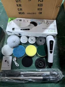 Brosse de nettoyage électrique sans fil Sunshine pour Spin Scrubber 7, remplaçable, pour baignoire et carrelage adaptés aux bébés, en plastique - Product Image 6