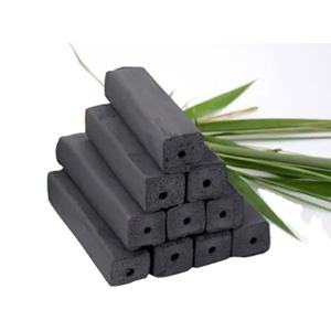 Fourniture directe d'usine de haute qualité Briquettes de charbon de bois de sciure de bambou sans fumée Motifs de cube carré de charbon de bois noir pour Barbecue - Product Image 1