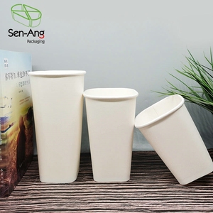 Senang02 Factory <strong>Price</strong> White Packaging <strong>Bowl</strong> Packing 16Oz Frozen Yogurt Eco Friendly <strong>Ice</strong> Cream Paper Cup With Lid