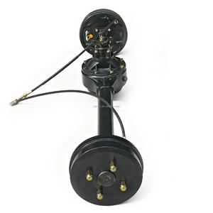 Tricycle à essence semi-flottant avec différentiel, arbre de transmission, essieu arrière intégré et conceptions d'essieux modulaires - Product Image 2