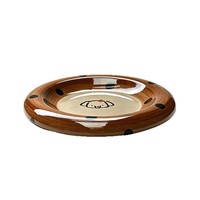 Vaisselle en céramique peinte à la main de style vintage créatif, jolie tasse à dessert et à café pour le thé de l'après-midi